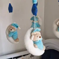 آویز موزیکال تخت کودک و آویز کریر