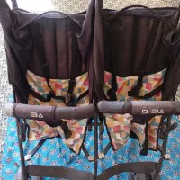 کالسکه دو قلو عصایی دلیجان|کالسکه و لوازم جانبی|کرمانشاه, |دیوار