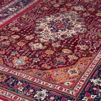 جفت ۶ متری اذرشهر تبریز زمینه عنابی طرح قبا|فرش|تهران, سلسبیل شمالی|دیوار