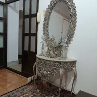 آینه شمعدان فلزی