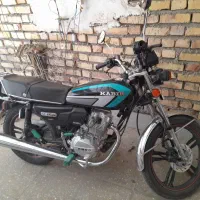 موتورسیکلت کبیر مدل ۴۰۳ بیمه تازه شده سند سفید