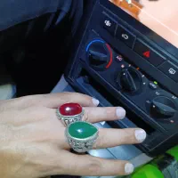 دو عدد انگشتر سایز بزرگ