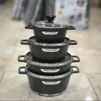 سرویس قابلمه ۱۲پارچه گرانیتی