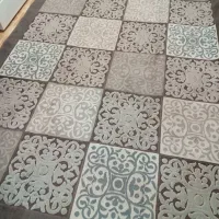 فرش خشتی ۶متری طرح برجسته