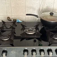گاز پنج شعله طرح فر تمام آینه ای جادار|اجاق گاز و لوازم برقی پخت‌وپز|تهران, شهرآرا|دیوار