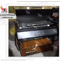 باربیکیو گازی تمام کبابپز درب کانادایی پایه دار|اجاق گاز و لوازم برقی پخت‌وپز|تهران, شهرک شریفی|دیوار