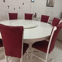 میز ۸ نفره چرخشی