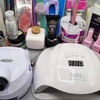 لوازم کاشت ناخن دست دوم در حد نو