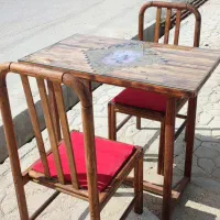 میز غذا خوری تمام چوب