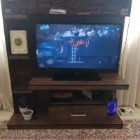 میزتلویزیون آلوژن دارچوبی