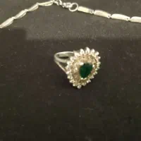 نیم ست نقره|جواهرات|کرمانشاه, |دیوار