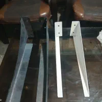 پایه روشویی سرامیکی فلزی ساخت پایه فلزی دیواری