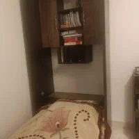 تخت کم جا چوب، سالم و شیک|تخت و سرویس خواب|تهران, نیروی دریایی|دیوار