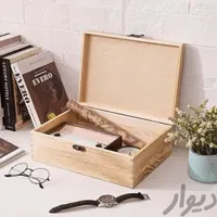 باکس چوبی مدل درب لولایی جعبه چوبی هدیه|صنایع دستی و سایر لوازم تزئینی|تهران, هروی|دیوار