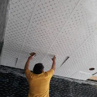 ماربل شیت ترموال  تایل 60*60 سقف کاذب کناف|خدمات پیشه و مهارت|دزفول, |دیوار