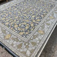 ۱۲۰۰ شانه نقشه اسلیمی رنگ طوسی|فرش|کاشان, شهرک صنعتی راوند|دیوار