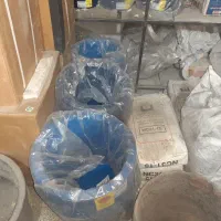 کروم کست، سیمان نسوز و بوته ذوب