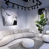 مبل مینیمال ازشرکت مبلمان یاتاش ترک اقسدط۱۲ماهه