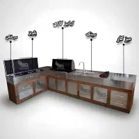 باربیکیو آیلند سینک دار استیل 304»»»تولیدی افضلی|اجاق گاز و لوازم برقی پخت‌وپز|تهران, شهرک شریفی|دیوار