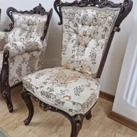 مبل استیل ۹ نفره|مبلمان خانگی و میز عسلی|رشت, کاکتوس|دیوار