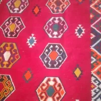 گلیم قشقایی دستباف سنتی و زیبا و خوش نقش دو رو|گلیم، جاجیم، گبه|شیراز, شهرک امیر کبیر|دیوار