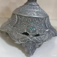 نقل خوری سیلور، مدل کشکول پایه دار نگین دار پیوتر|حراج|تهران, دهکده المپیک|دیوار