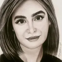 طراحی چهره|تابلو، نقاشی، عکس|نسیم‌شهر, |دیوار