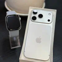 اپل‌واچ‌سری‌۱۰سیلور‌وآیفون‌۱۷پرو ۲۵۶ سیلور