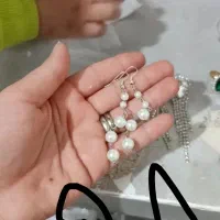 گوشواره دست ساز بسیار شیک و زیبا با قیمت مناسب|بدلیجات|کرج, اسلامآباد|دیوار