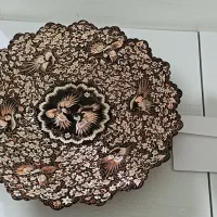 دیوارکوب مسی قلم کاری|صنایع دستی و سایر لوازم تزئینی|تهران, افسریه جنوبی|دیوار
