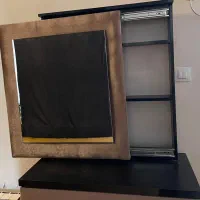 دراور اینه دار روکش مخمل|جاکفشی، کمد، دراور|تهران, ستارخان|دیوار