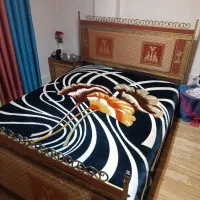 تخت خواب دو نفره خوشخواب و کشوی لباس|تخت و سرویس خواب|بهشهر, |دیوار