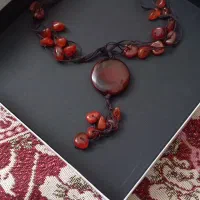 گردنبند سنگ عقیق