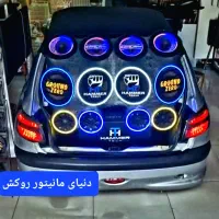 از دم قسط ردیاب مانیتور ژاپنی سیستم پایونیر روکش