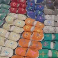 دمپایی نمدی|گلیم، جاجیم، گبه|گنبد کاووس, |دیوار