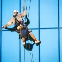 خدمات نماشویی، نقاشی نما، پیچ رولپلاک نما با طناب