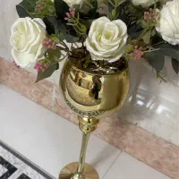 گل وگلدان رومیزی شیک|گل مصنوعی|قم, نیروگاه|دیوار