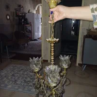 لوستر اصل برنز سه شاخه ارسال رایگان