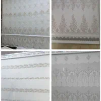 پرده زبرا ترک،دومکانیزم خامه دوزی،گل برجسته