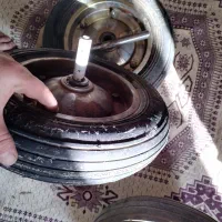 ۶ عدد لاستیک فرغون|ابزارآلات|اردبیل, |دیوار