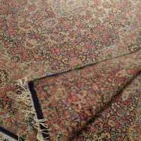 قالی دستباف راوری ۱۲ متری صدرصد جفت