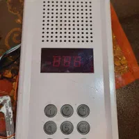 پنل کدینگ آیفون تصویری تکنما نو بهمراه منبع تغذیه|دوربین مداربسته|تهران, جنت‌آباد مرکزی|دیوار