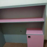 یک عدد میز به همراه شلف|میز تحریر و کامپیوتر|کرمان, |دیوار