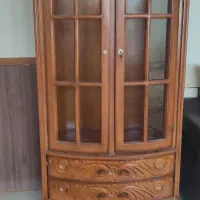 دو عدد بوفه چوبی‌قدیمی