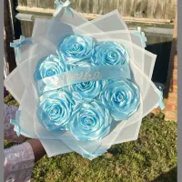 دسته گل روبانی جذاب و شیک|گل مصنوعی|قم, شاه ابراهیم|دیوار