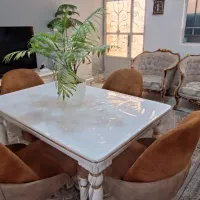 فروش میز نهار خوری چهار نفره|میز و صندلی غذاخوری|مشهد, همت آباد|دیوار