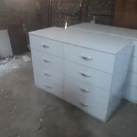 سلام دو عدد دراور افقی ۸ کشو|جاکفشی، کمد، دراور|قم, قلعه کامکار|دیوار