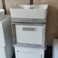 روشویی کابینتی PVC آینه باکس فول ست پی وی سی|لوازم سرویس بهداشتی|تهران, ائمه اطهار|دیوار