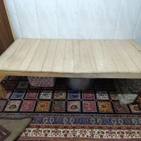 تخت چوبی تک نفره