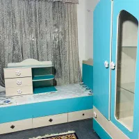 سرویس خواب کودک نوجوان|تخت و سرویس خواب|قائم‌شهر, |دیوار